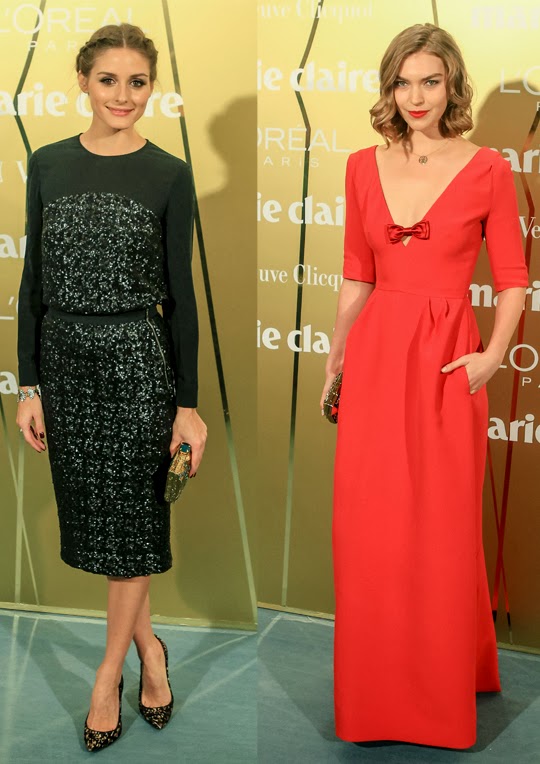 Olivia Palermo y Arizona Muse en los premios Prix de la Moda