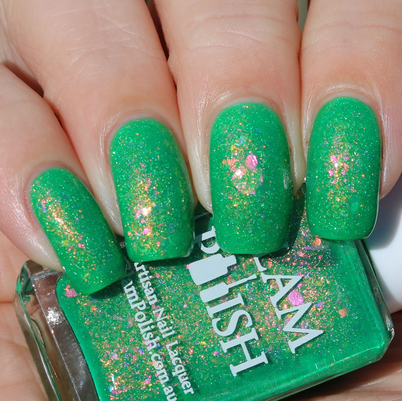 Glam Polish Beep Beep, Richie! swatched by Olivia Jade Nails