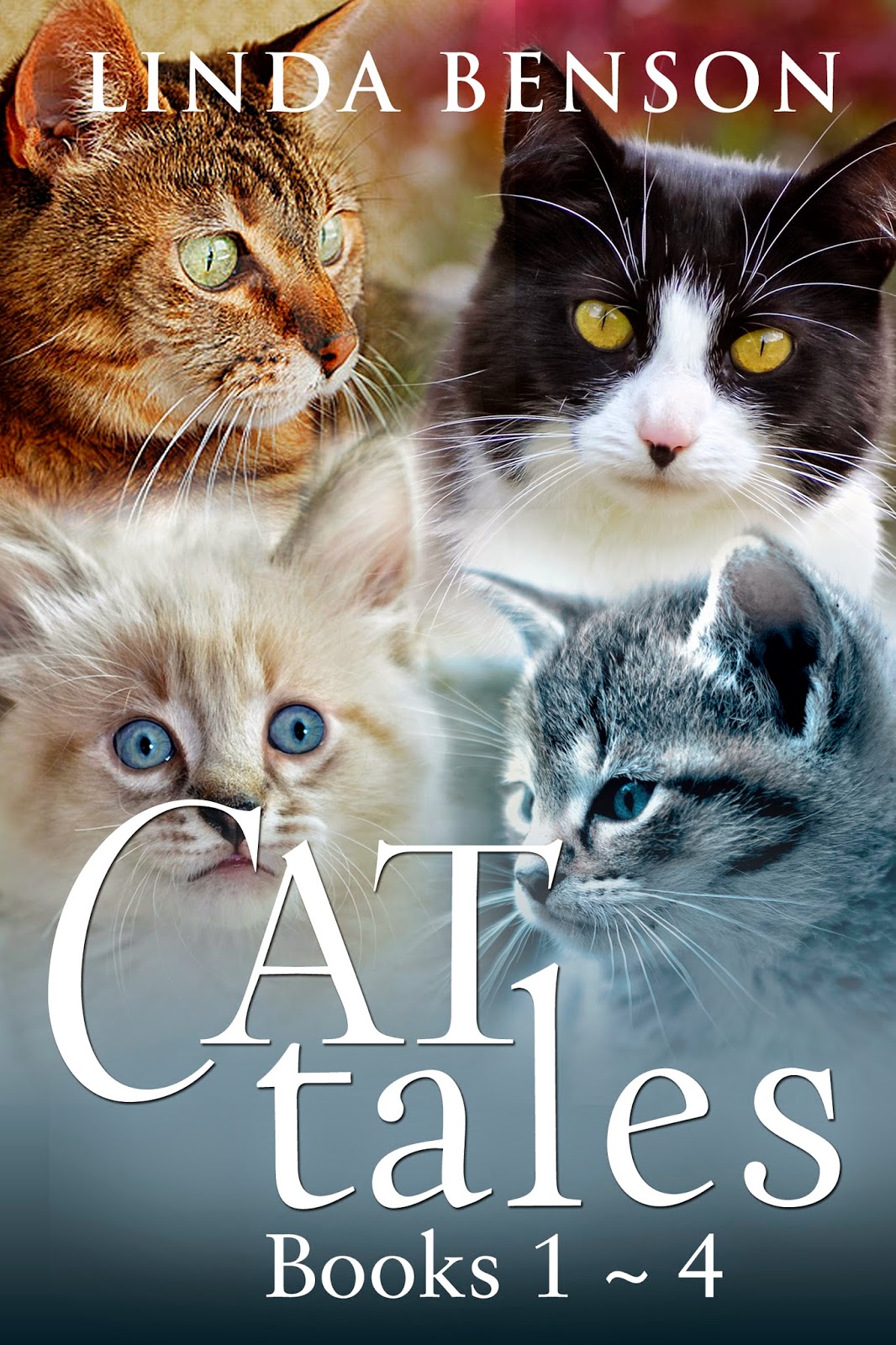 http://www.amazon.com/Cat-Tales-Books-Linda-Benson-ebook/dp/B00P5KMD28/ref=sr_1_2?s=digital-text&ie=UTF8&qid=1415129387&sr=1-2&keywords=Cat+Tales