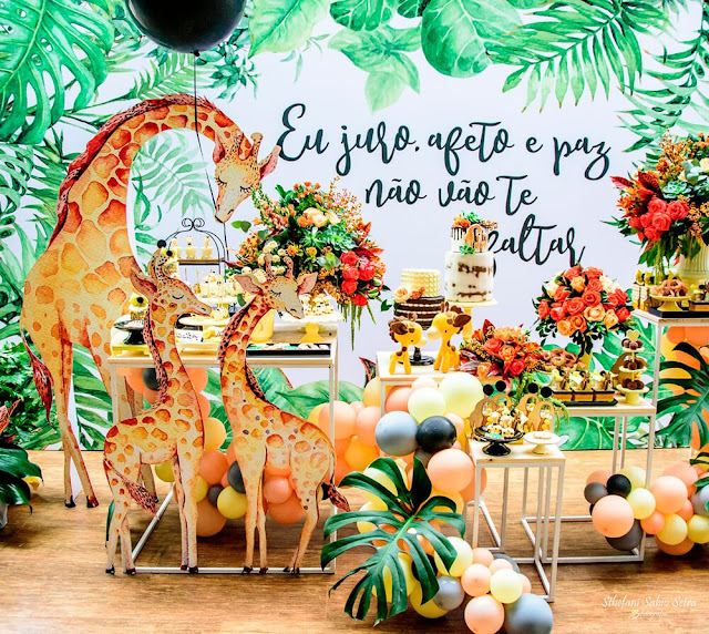 Imagem via: Pinterest Tendência para decoração de festa 2019