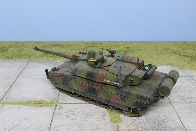 Tamiya char Leclerc 1/35. maquette du char Leclerc de Tamiya au 1/35.