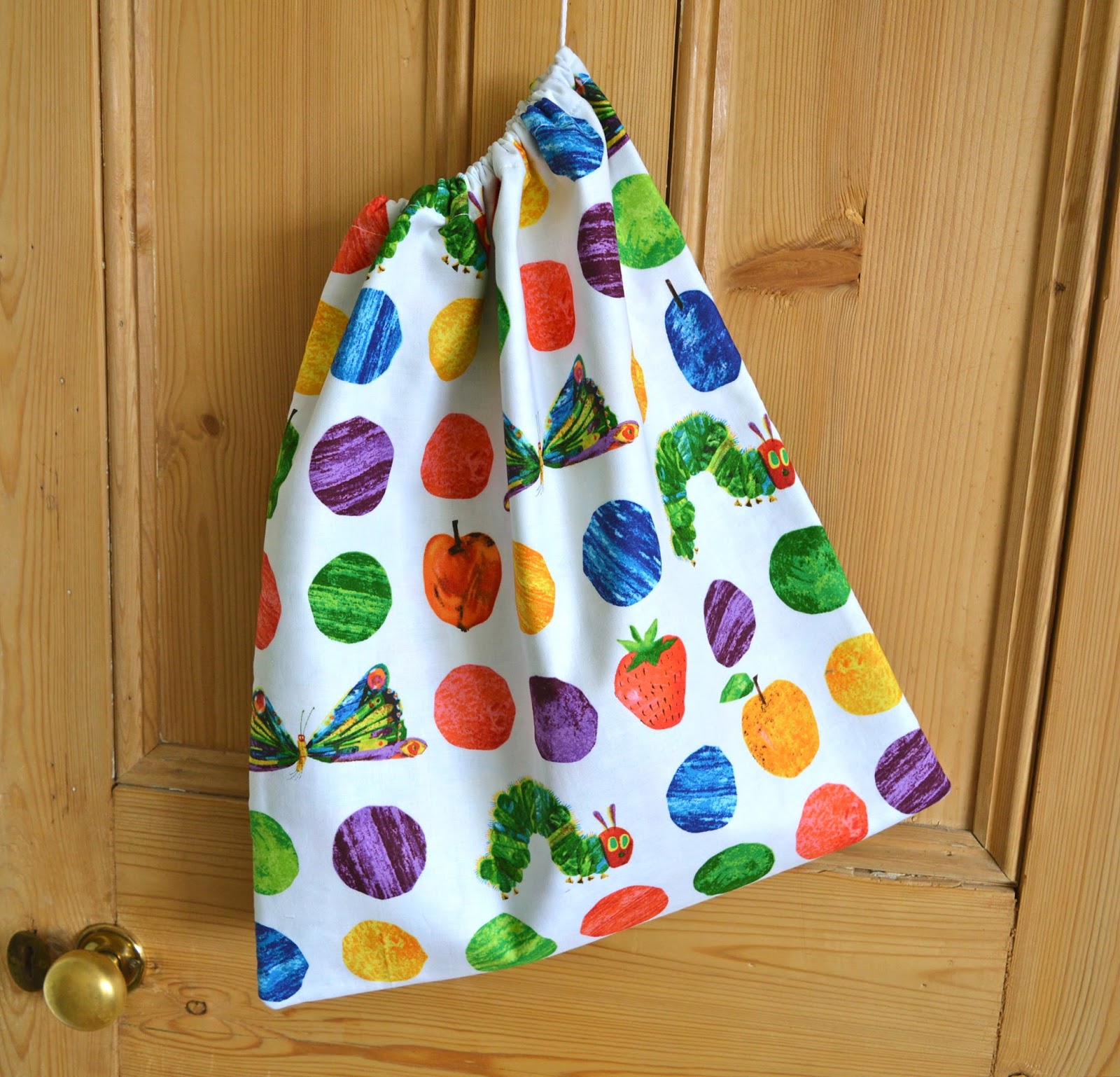 Handmade Jane Very Hungry Caterpillar Bag