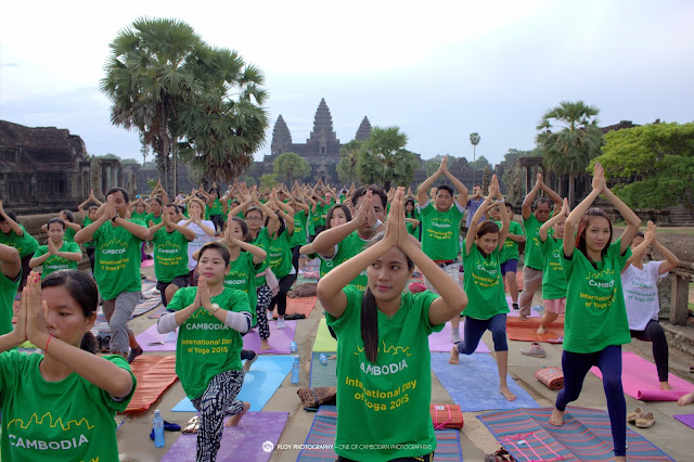 Cambodia International Day of Yoga 2015