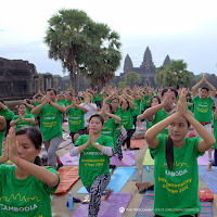 Cambodia International Day of Yoga 2015