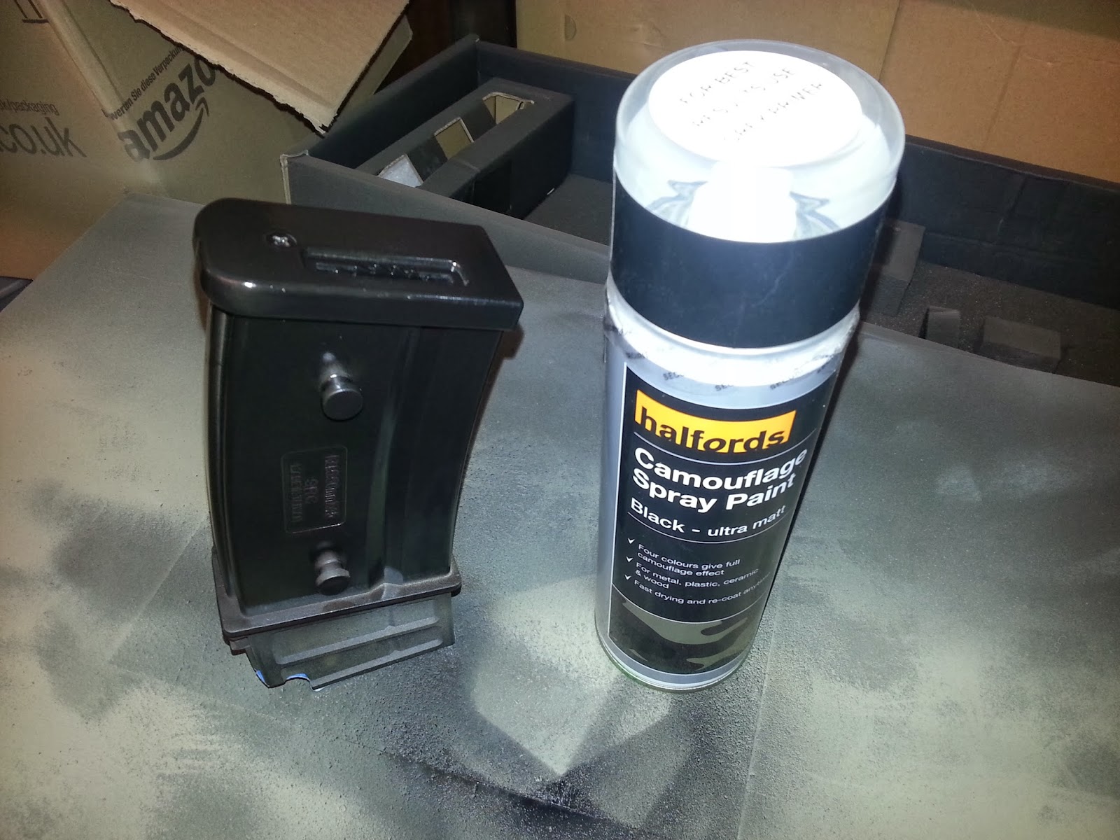 The Crapworks Vinyl spray painting templates, two colour and four