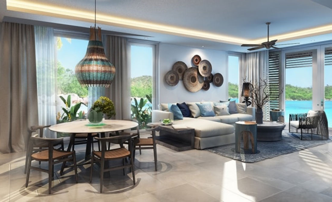 Phòng khách tại biệt thự Premier Village Ha Long Phòng khách tại biệt thự Premier Village Ha Long