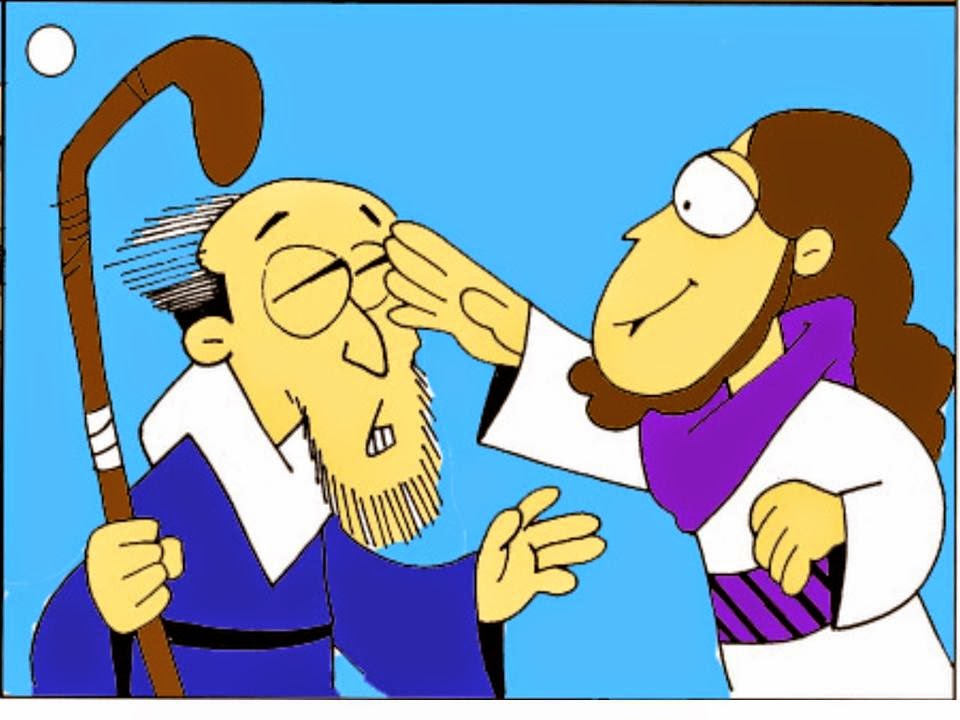Porque Deus ama as crianças Aula completa Jesus cura Bartimeu, o cego de Jericó