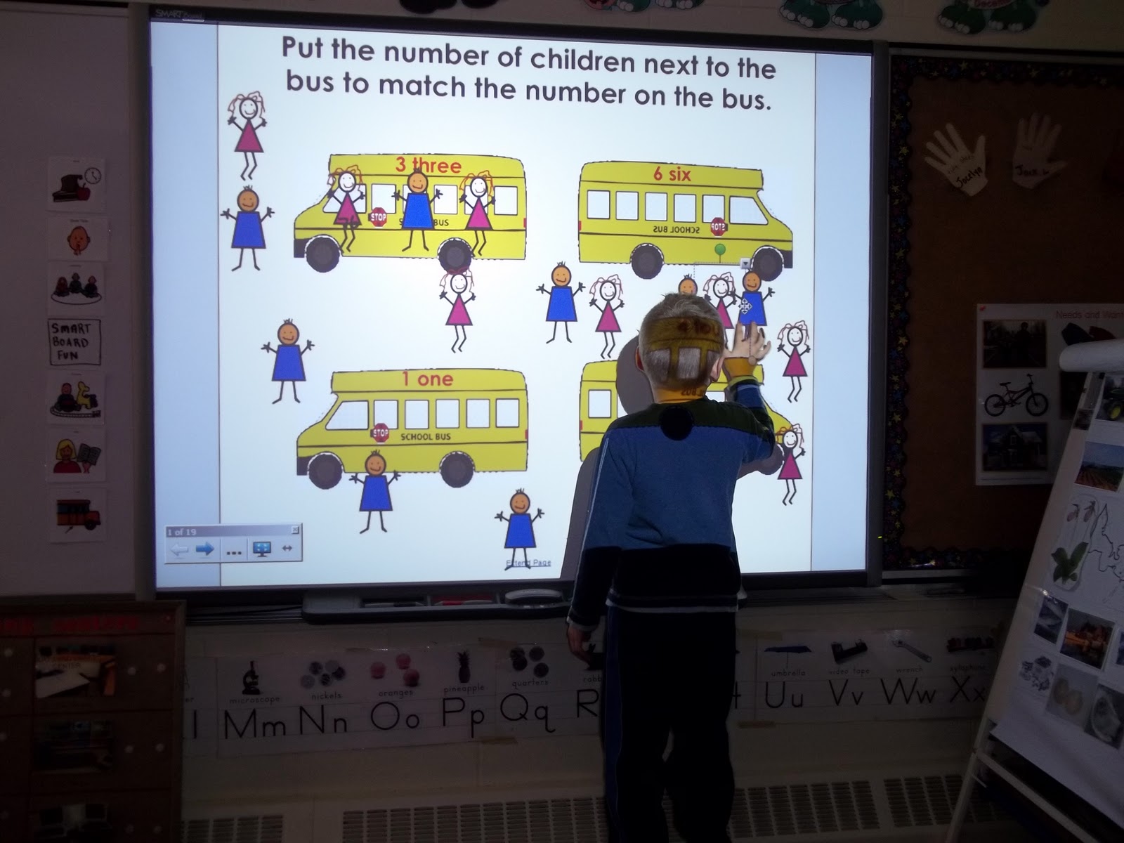 Kindergarten smartboard fun 