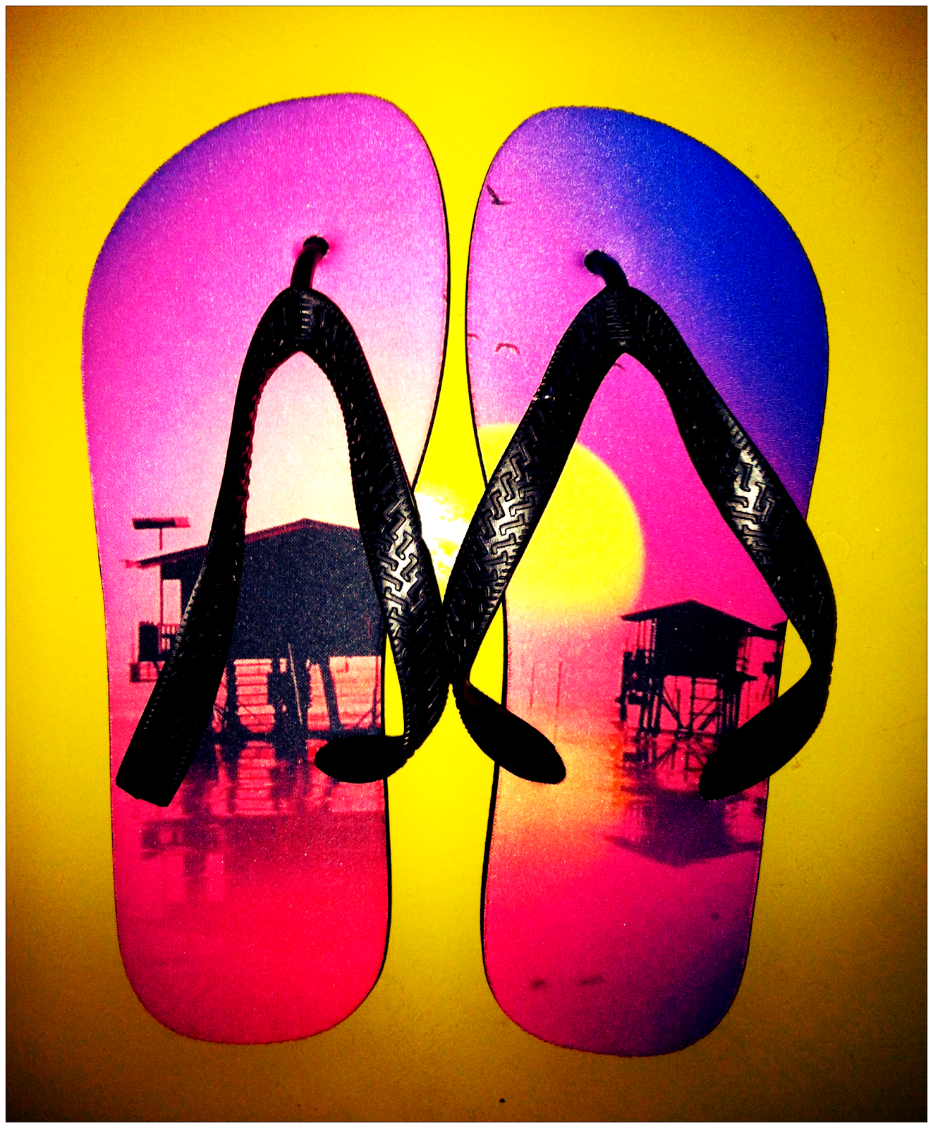 Tongs à Personnaliser En Cinq Minutes. Faites-vous Plaisir