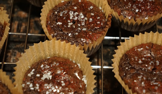 Coconut Oil Brownie Cupcakes