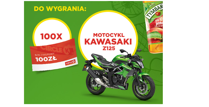 Wygraj motocykl marki Kawasaki Z 125 Konkurs