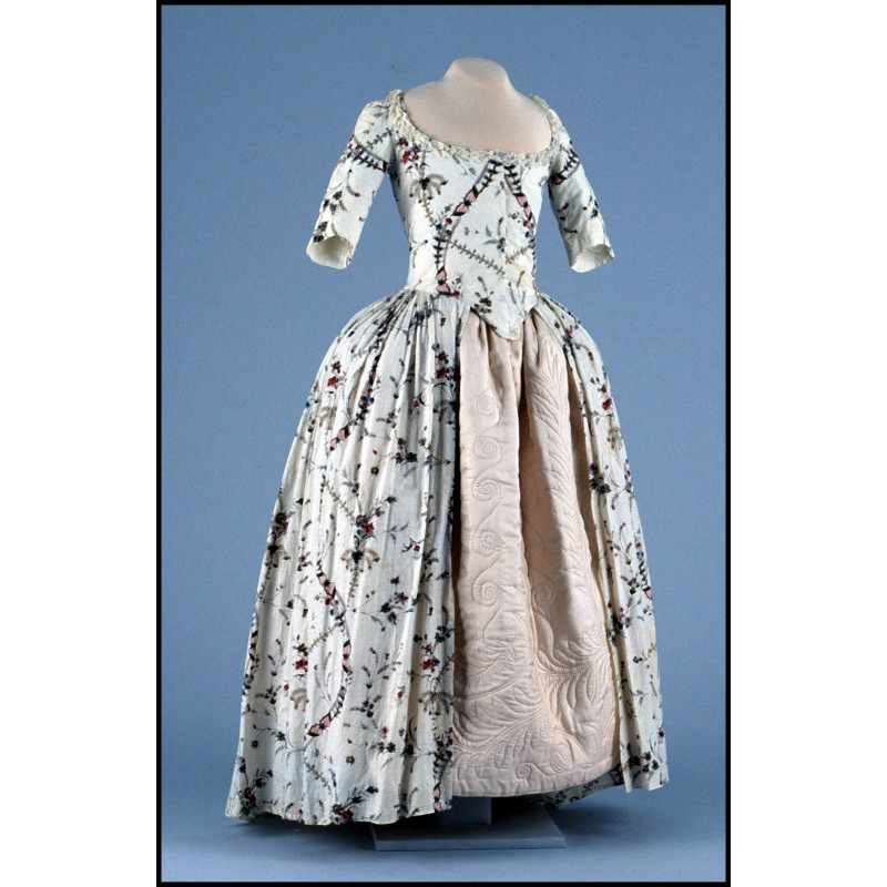 1780s ball gown