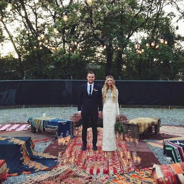 Tendencia deco, superponer alfombras