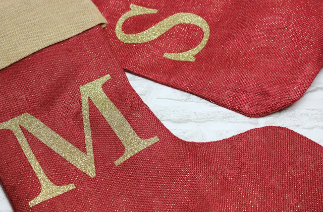 The Handmade Christmas Co Monogrammed Natural Glitter Christmas Stocking A review of The Handmade Christmas Co Monogrammed Natural Glitter Christmas Stocking