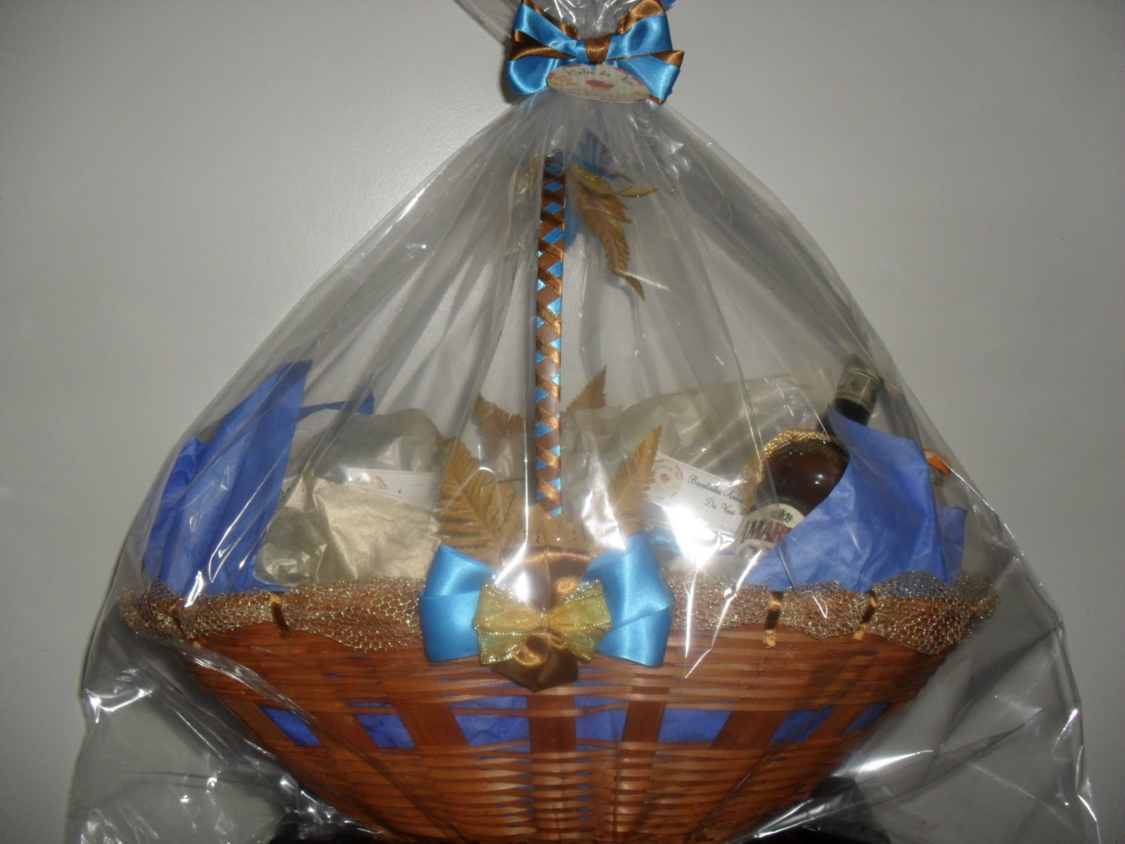 Ateliê da Vovó Cesta Presente Masculina