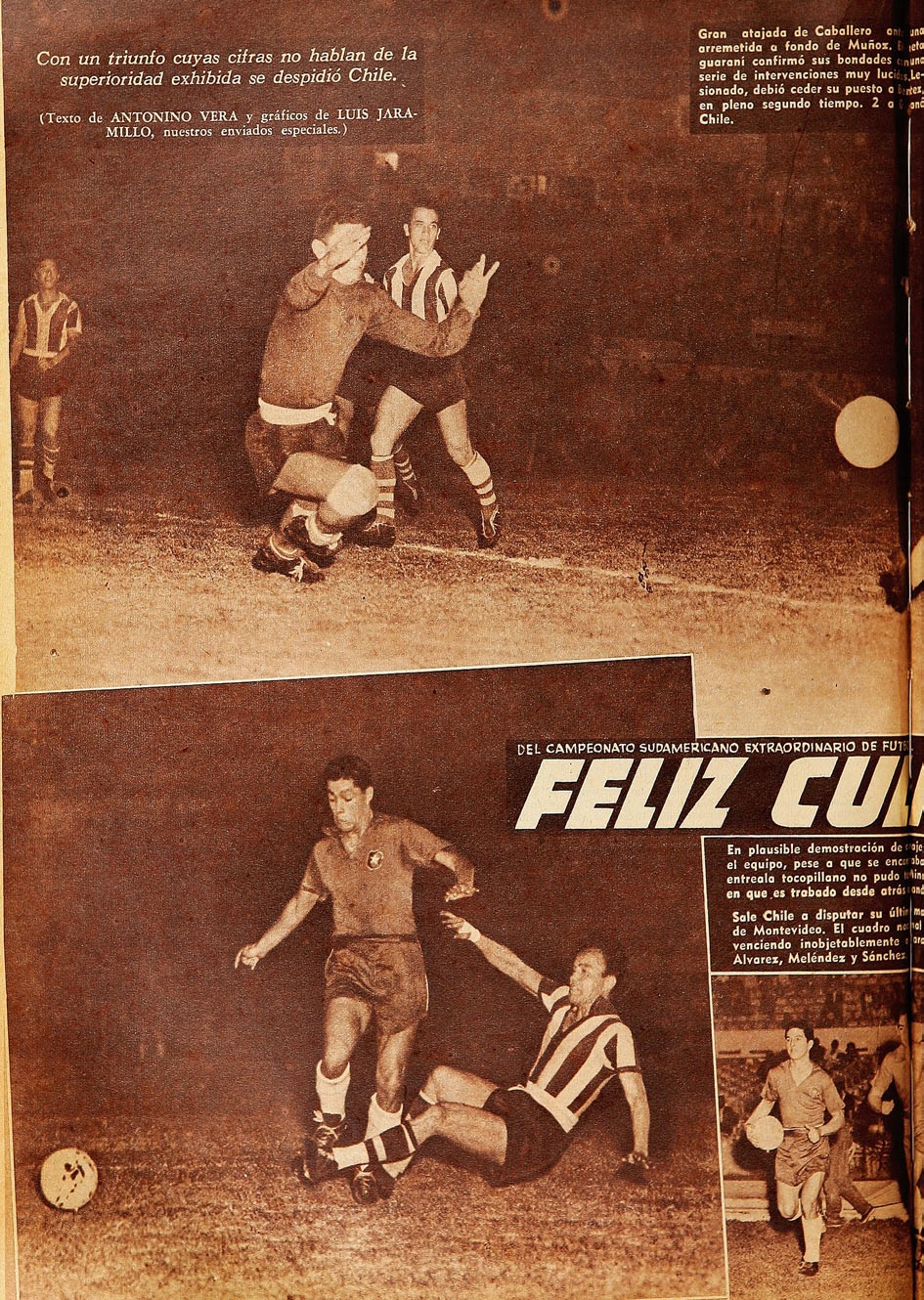 Partidos de la Roja [12/02/1956] ChileParaguay 20