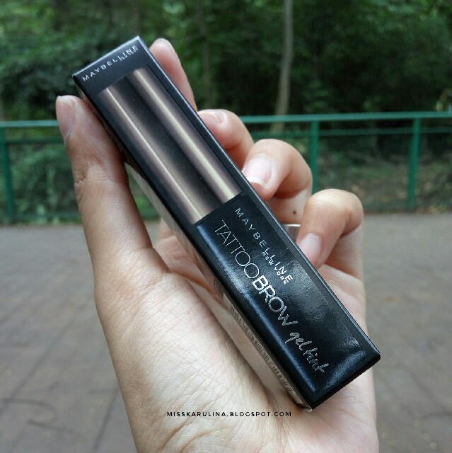 Review Maybelline tattoo brow gel
