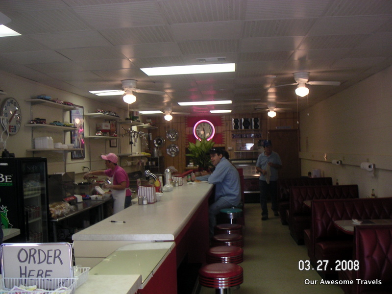 Our Awesome Travels '57 Diner, Unadilla memories.