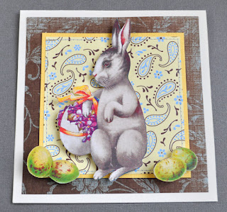 handmade greeting card project easter card project image