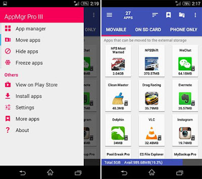 AppMgr Pro III (App 2 SD) v3.70 APK Android AppMgr Pro III (App 2 SD) v3.70 APK Android