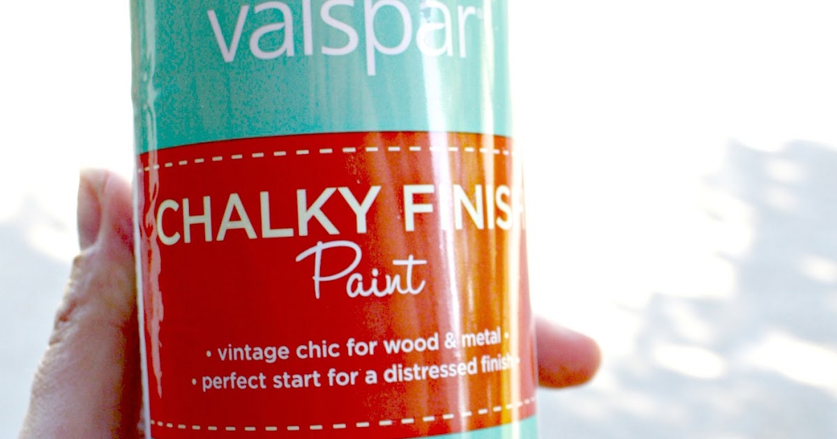Chalk paint spray paint does it work? from Thrifty Decor Chick