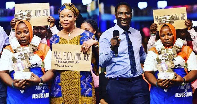Nigeria Prophet, Jeremiah Fufeyin Blessed Two Retired Prostitutes With ₦7M To Start A New Life %Post Title