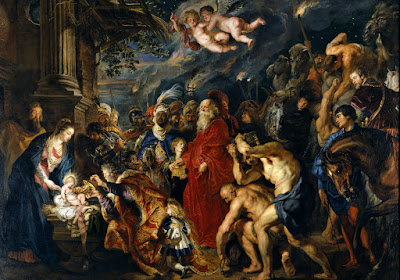 Rubens - La adoración de los Reyes Magos - 1609 - Museo del Prado