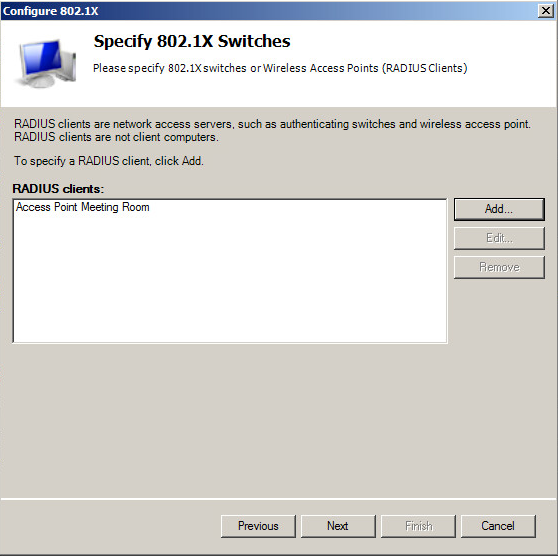 RADIUS Clients