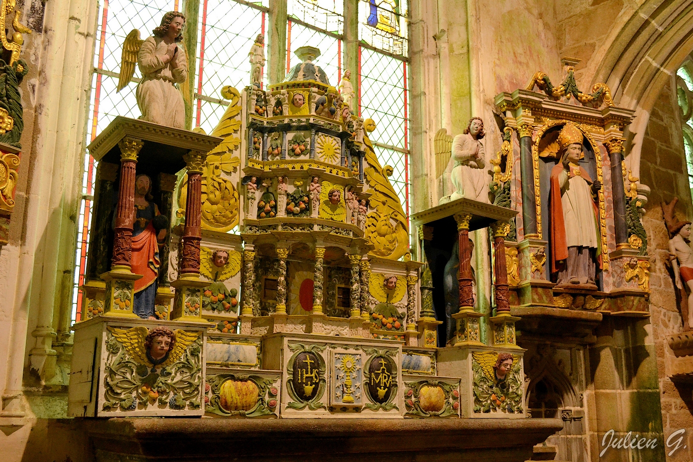 Coins du Monde FRANCE Bretagne La chapelle de Kerfons à Ploubezre