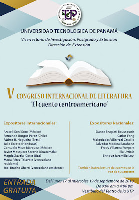 Literatura panameña hoy: CONGRESO INTERNACIONAL DE LITERATURA EN PANAMÁ
