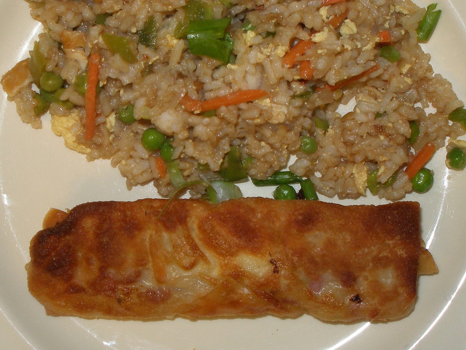 easy egg rolls and cranberry dipping sauce