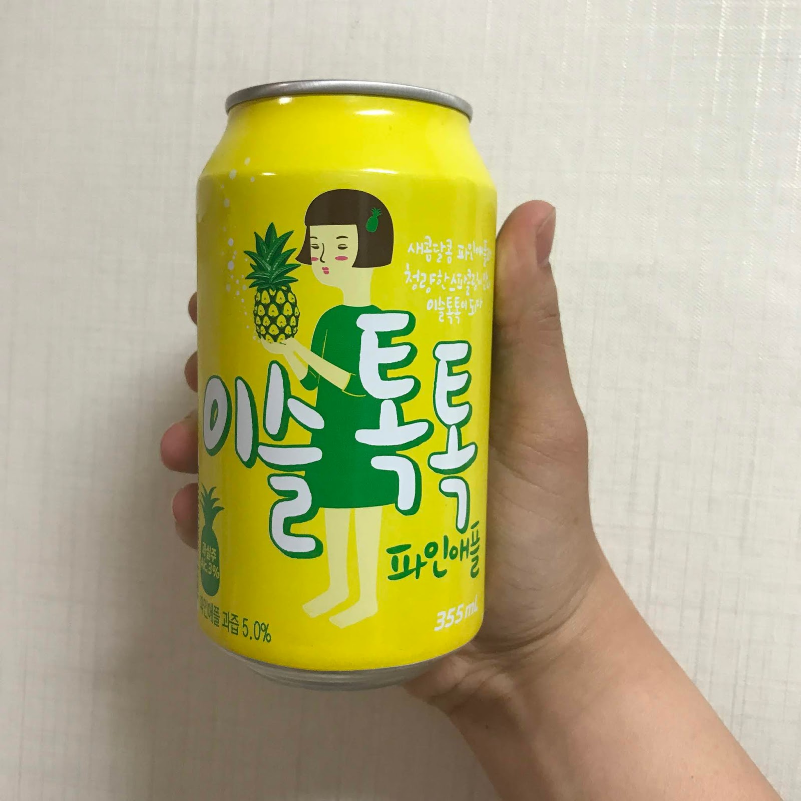 [Snack Attack Korea] Iseul Tok Tok Soju Soda
