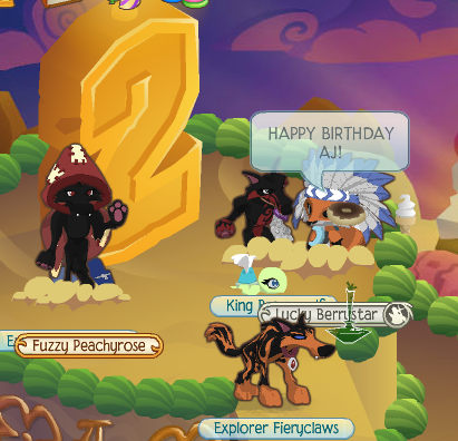 Animal Jam Newz: Happy Birthday, AJ! 2nd B-day!