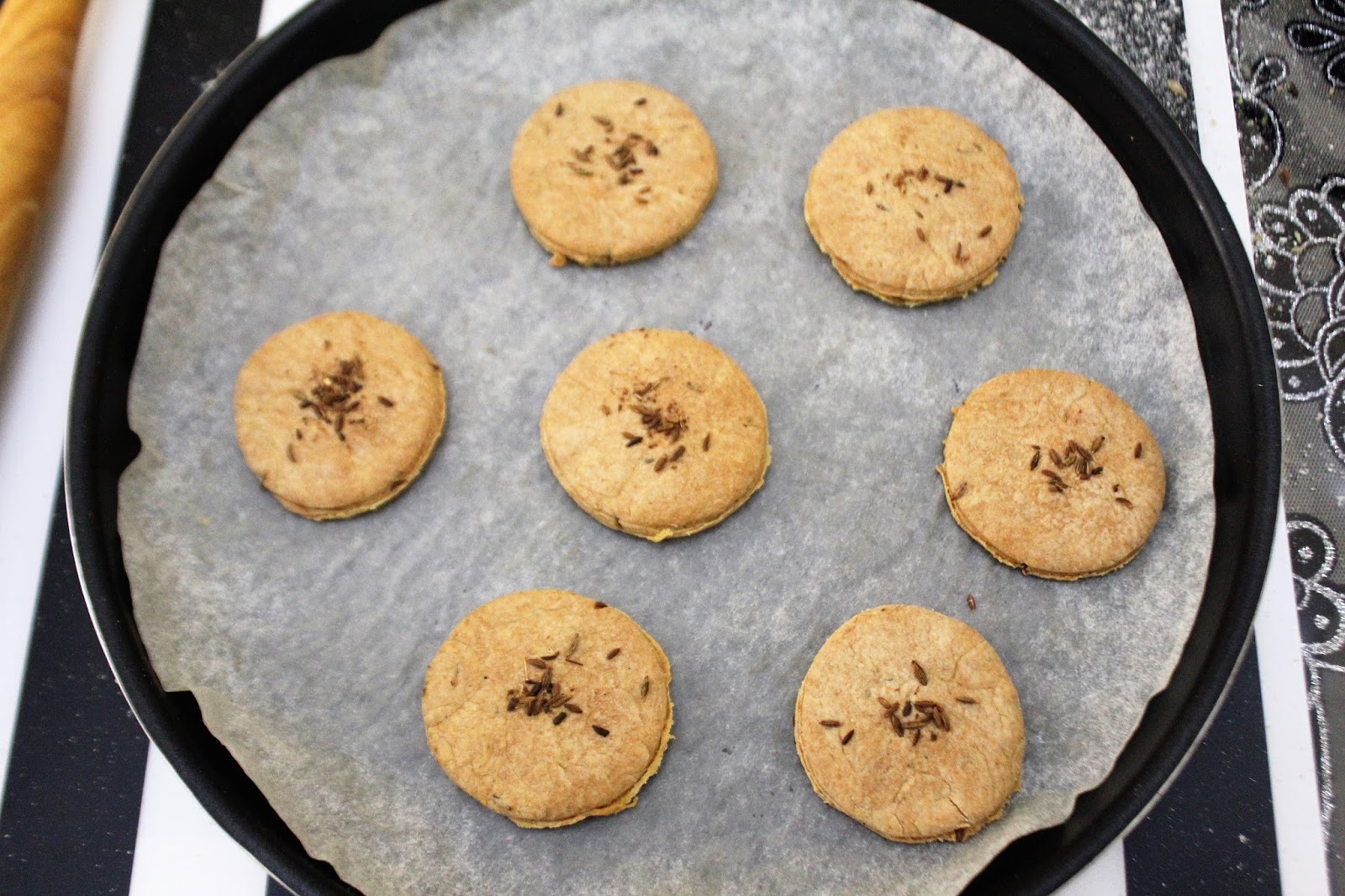 Bethica's Kitchen Flavours Eggless Whole Wheat Jeera Biscuits (Cumin