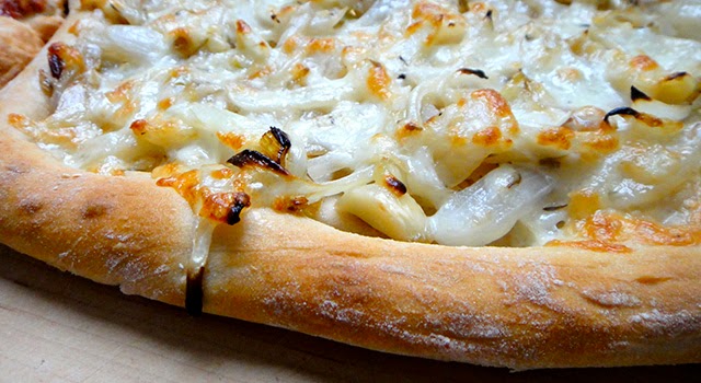 pizza casera cebolla y queso paso 0