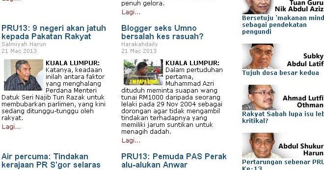 Manjung Mari Membina Semula Negara: Cerita Panas Papagomo - Harakah pun