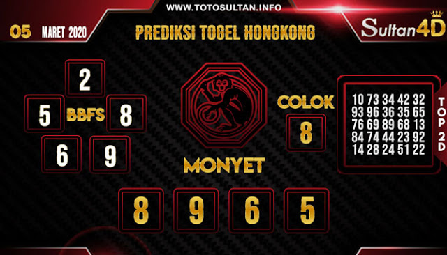 Prediksi Togel Hk Kamis 05 Maret 2020 Angka Jitu Hongkong