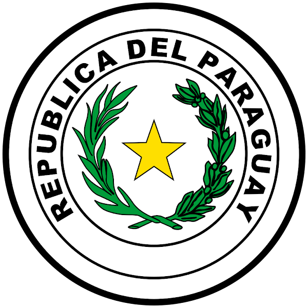 Logo Gambar Lambang Simbol Negara Paraguay PNG JPG ukuran 600 px