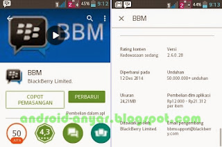 Free download official BBM Android v.2.6.0.28.apk Full