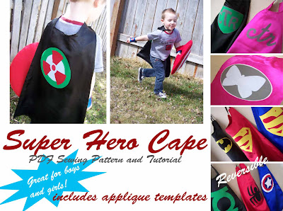 Superhero Cape Pattern - CLOTHING - Craftster.org - A Community
