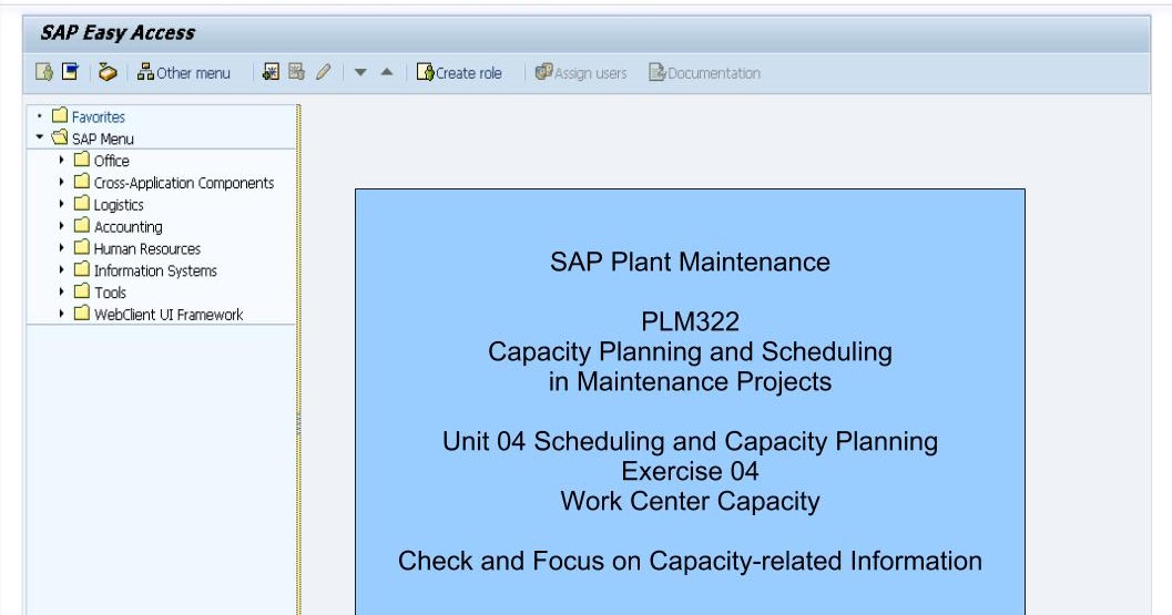 青蛙SAP分享 Froggy's SAP sharing Work Center Hierarchy