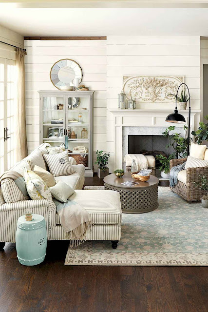 50 Simple Clean Vintage Living Room Decorating Ideas