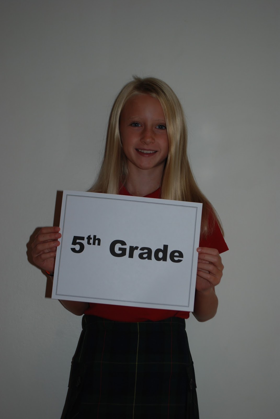 The Scott Family August 18th , 2016 First Day of School