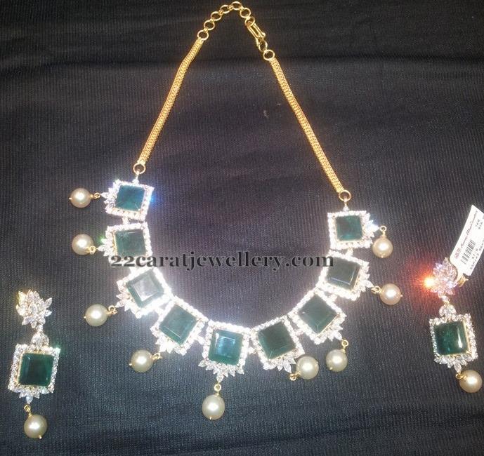 L'ego I'd Emerald & Diamond Pendant With Heart – Type Jewelry