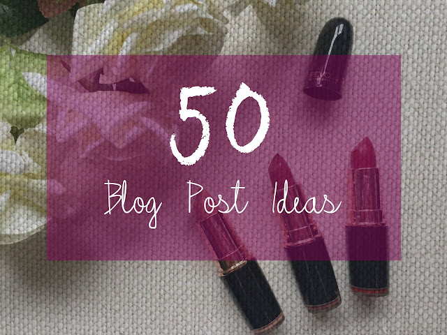 50blog post ideas