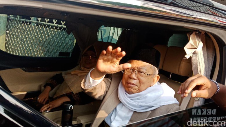 Seputar Info Nagabola Tinggalkan Kediaman, Ma�ruf Amin