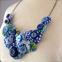 como fazer um colar de fuxico ftpormim.blogspot.com.br