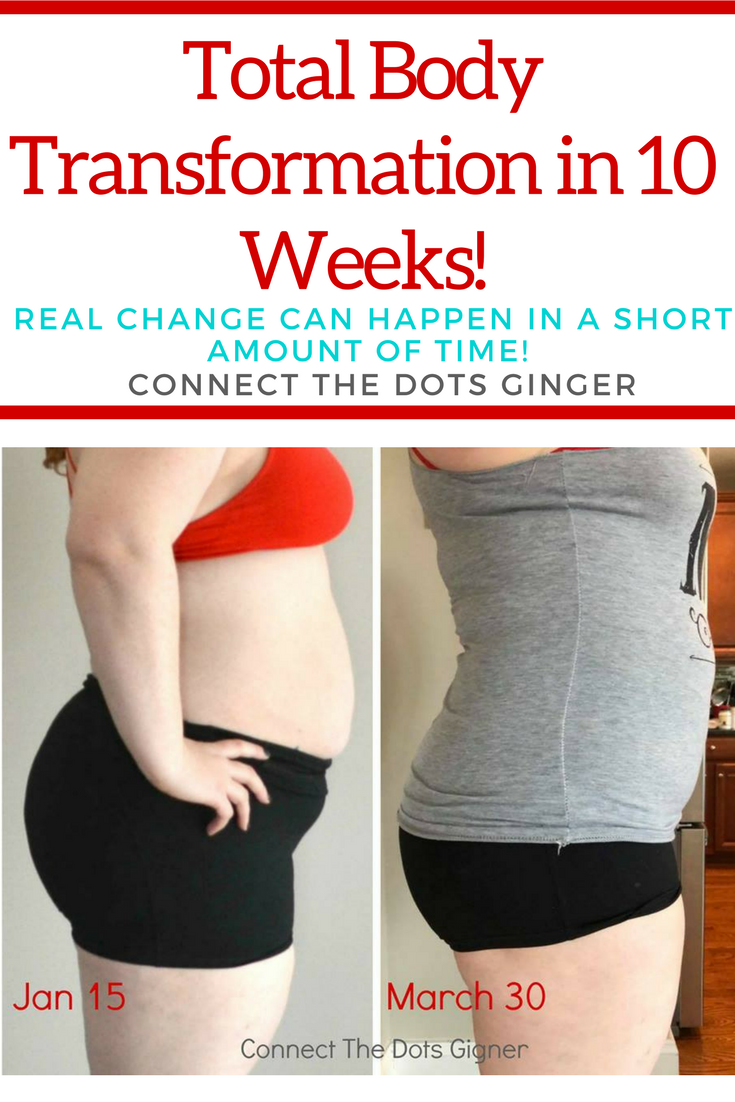 Connect the Dots Ginger Becky Allen Total Body Transformation In 10