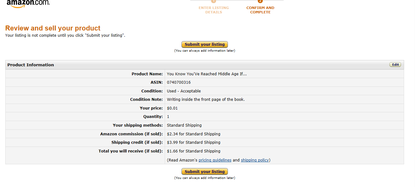 Sparing Change Selling Unwanted Books on Amazon