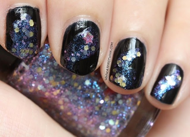 Modi nail set: galaxy nails